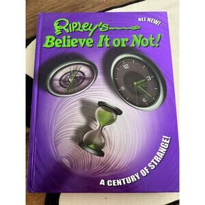 Ripley’s Believe It or Not A Century of Strange hardback book.